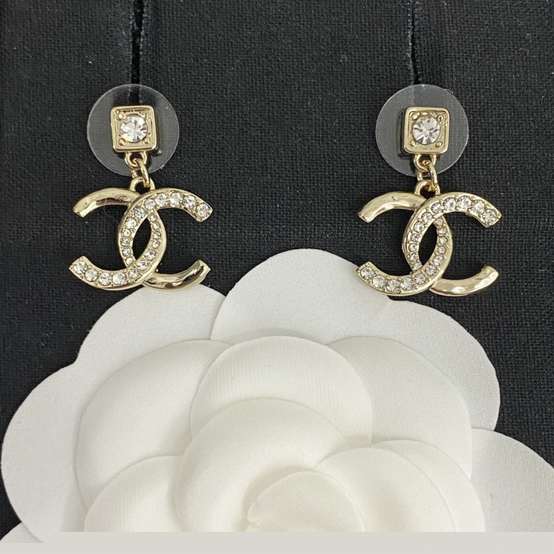 Ch*el earrings